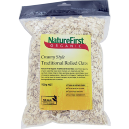 Photo of Nature First Organic Traditional Rolled Oats Creamy Style