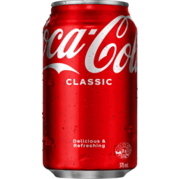 Photo of Coca-Cola Classic Soft Drink Can 375ml 375ml