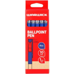Photo of Warwick Ballpoint Pen 10 Pack