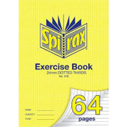 Photo of Spirax Exercise Book A4 64 pages