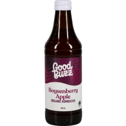 Photo of Good Buzz Kombucha Boysenberry Apple 328ml