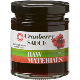 Photo of Raw Materials Cranberry Sauce