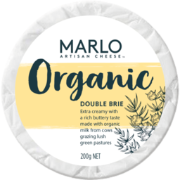 Photo of Marlo Organic Double Brie 