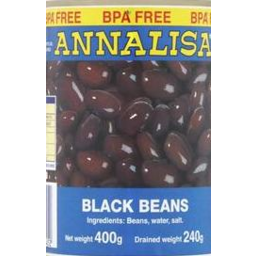 Photo of Annalisa Black Beans 400g