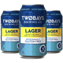 Photo of Two Bays Brewing Co -  Lager Gf 375ml