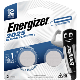 Photo of Energizer Batt Ult Lith2025-2p