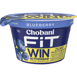Photo of Chobani Yoghurt Fit Blueberry 170g