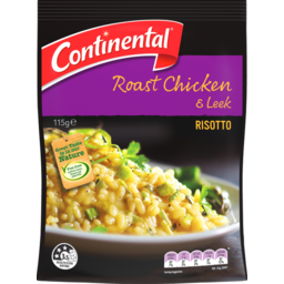 Photo of Continental Gourmet Risotto Roast Chicken & Leek Serves 2 115g