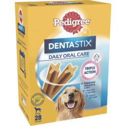Photo of Pedigree Dentastix Large Dog Daily Oral Care Dental Treats 28 Sticks 