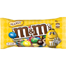 Photo of M&M's Peanut Milk Chocolate Singles Bag 46g 46g