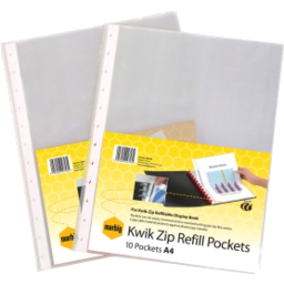 Photo of Marbig Display Book Refill Pages 10pk
