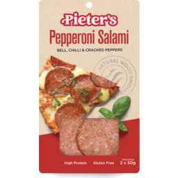 Photo of Pieter's Peperoni Salami Sliced 100g