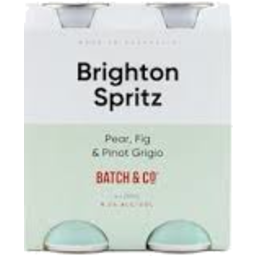 Photo of Batch Brighton Spritz Pear, Fig & Pinot Grigio 4pk