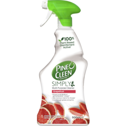 Photo of Pine O Cleen Simply Disinfectant Multipurpose Cleaner Trigger Spray Grapefruit