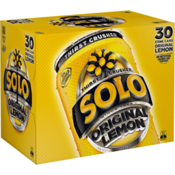 Photo of Solo Original Lemon Cans 30x375ml