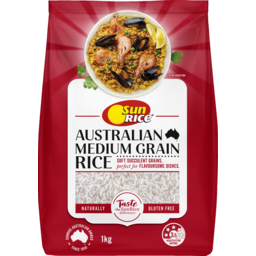 Photo of Sunrice Australian Medium Grain Rice 1kg 