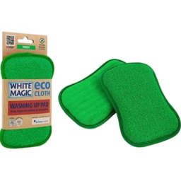 Photo of White Magic Washing Up Pad Green 