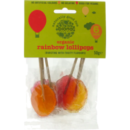 Photo of Biona - Lollipops No Added Sugar 6 Pack