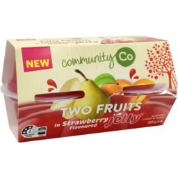 Photo of Community Co. Two Fruits in Strawberry Jelly 4x125gm