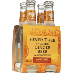 Photo of Fever Tree Ginger Beer 4x200ml