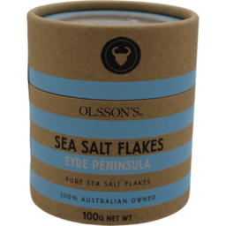 Photo of Olsson Salt Sea Flakes Canstr 100g