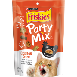 Photo of Friskies Party Mix Cat Treats, Original Crunch 170g