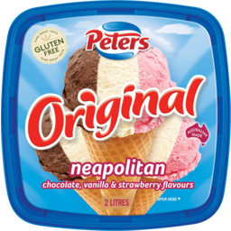 Photo of Peters Original Neapolitan Ice Cream 2l