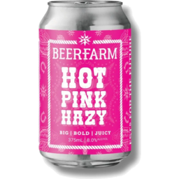 Photo of Beerfarm Hot Pink Hazy East Coast IPA