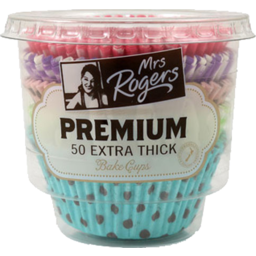 Photo of Mrs Rogers Premium Thick Baking Cups 50 Pack