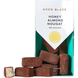 Photo of Koko Black Honey Almond Nougat 100g