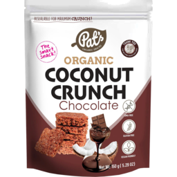 Photo of Pats Organic Snacks Chocolate Coconut Crunch 150g