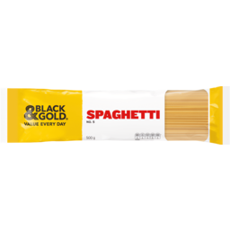 Photo of Black & Gold Pasta No.5 Spaghetti 500g