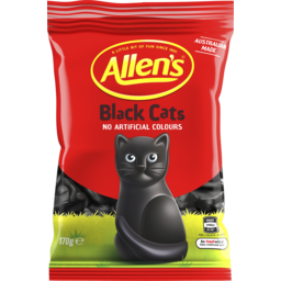 Photo of Confectionery, Allen's Black Cats 170 gm