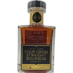 Photo of AD Laws Four Grain Straight Bourbon 47.5%