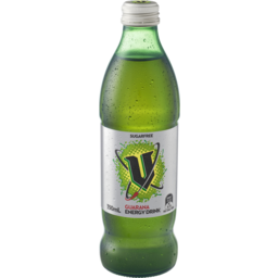 Photo of V Energy Drink Sugar Free Guarana Bottle 350ml