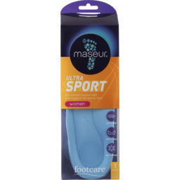 Photo of Footcare Maseur Ultra Sport Women Insoles Single Pair