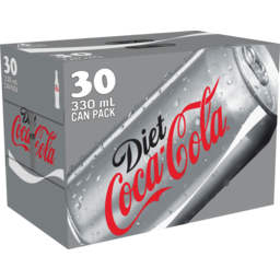 Photo of Coca-Cola Light/Diet Coke Diet Coca-Cola Soft Drink Multipack Cans 30x375ml