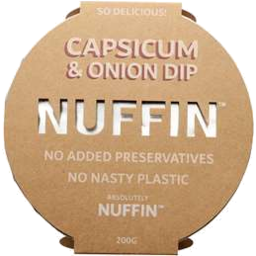 Photo of Nuffin Capsicum Onion Dip 200g