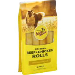 Photo of Bow Wow Beef Chick Roll 4pk