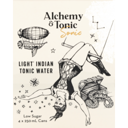Photo of Alchemy & Tonic Sonic Light Indian Tonic Water 4.0x250ml