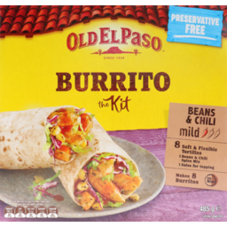 Photo of Old El Paso Burrito Dinner Kit Mexican Style