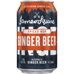 Photo of  James Squire Ginger Beer Spiced Rum 330ml 330ml