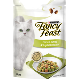 Photo of Fancy Feast Adult Chicken, Turkey & Vegetable Flavour Dry Cat Food 450g