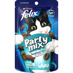 Photo of Purina Felix Party Mix Seafood Mix Cat Treats