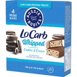 Photo of Aussie Bodies Lo Carb Protein Bar Whipped Cookies & Cream 4