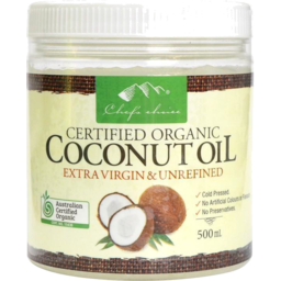 Photo of Chef's Choice Organic Coconut Oil 500ml