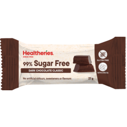 Photo of Healtheries Sugar Free Bar Dark Chocolate