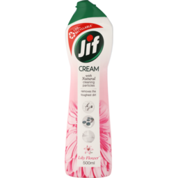 Photo of Jif Cream Surface Cleaner Lily Flower