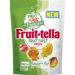Photo of Fruit-Tella Fruit First Faces 120g 120g