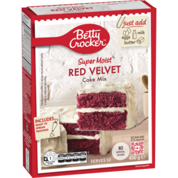 Photo of Betty Crocker Super Moist Red Velvet Cake Mi